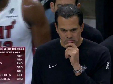 NBA杯小组赛东部C组：热火vs公牛第1节英文原声回放