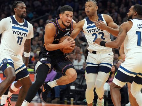 森林狼vs太阳精华回放 爱德华兹空砍41分吉莱斯皮上演准绝杀