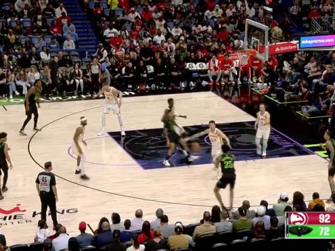 NBA常规赛：老鹰vs鹈鹕中文解说全场回放