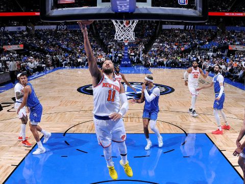 布伦森vs魔术集锦 拿到全队最高33分11助攻遗憾空砍