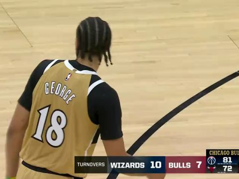 奇才vs公牛英文原声全场回放