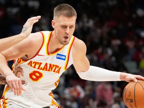 波尔津吉斯vs鹈鹕集锦 全场29分高效发挥终结颓势