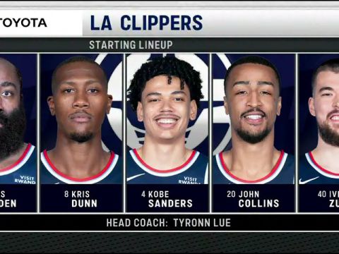 NBA常规赛：快船vs黄蜂第1节中文解说回放