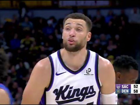 NBA常规赛：国王vs掘金第2节英文原声回放