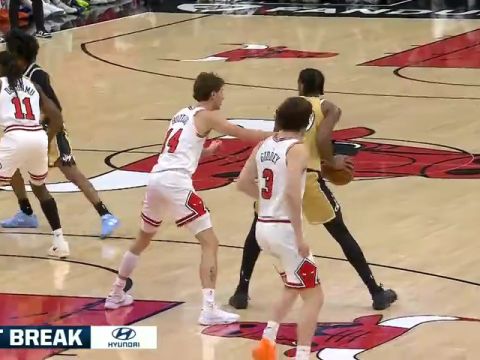 奇才vs公牛第2节中文解说回放