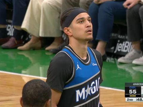 NBA常规赛：魔术vs凯尔特人第2节英文原声回放