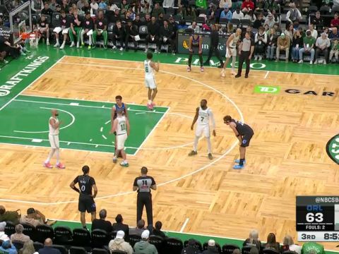 NBA常规赛：魔术vs凯尔特人英文原声全场回放