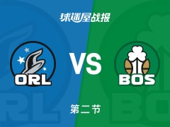 NBA常规赛：半场结束，凯尔特人以80-57领先魔术，西蒙斯16+4