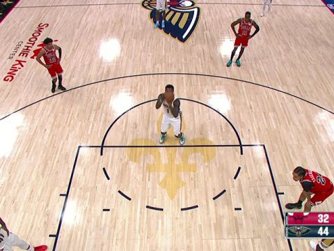 公牛vs鹈鹕第2节中文解说回放