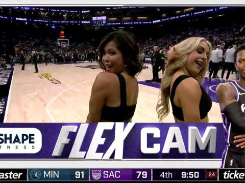 NBA常规赛：森林狼vs国王第4节中文解说回放