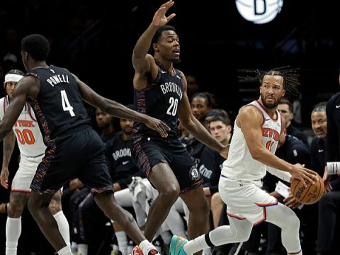 尼克斯vs篮网精华回放 布伦森27分末节爆发唐斯砍下37+12