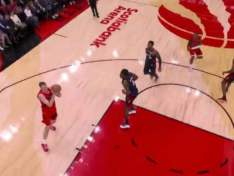 骑士vs猛龙第2节中文解说回放