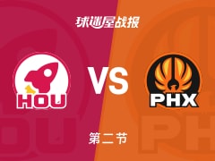NBA常规赛：次节结束，火箭以59-50领先太阳，霍乐迪12+1