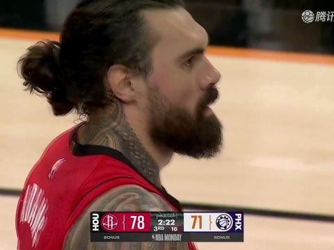 NBA常规赛：火箭vs太阳狂言Doggy二路解说全场回放
