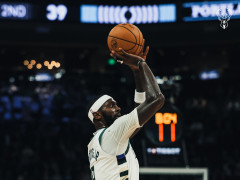 NBA常规赛录像回放完整版-开拓者vs雄鹿全场回放（11.25）杨瀚森出场2分钟没有得分