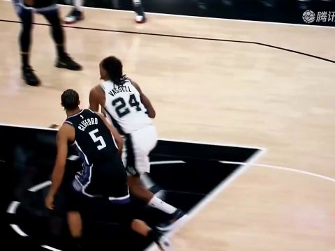 NBA常规赛：爵士vs勇士皓篮球解说全场回放