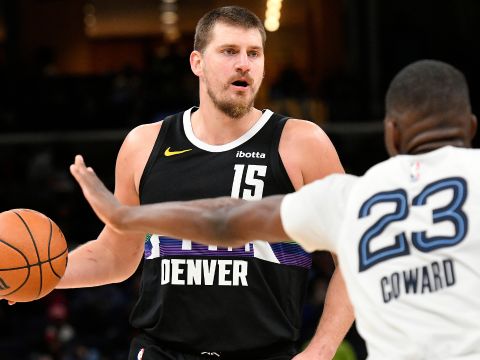 掘金vs灰熊精华回放 约基奇经济三双掘金有惊无险拿下胜利