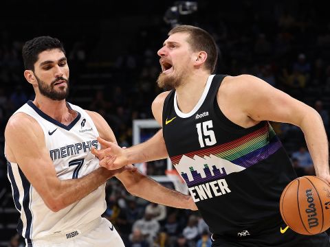 掘金125-115灰熊 约基奇经济三双掘金有惊无险拿下胜利