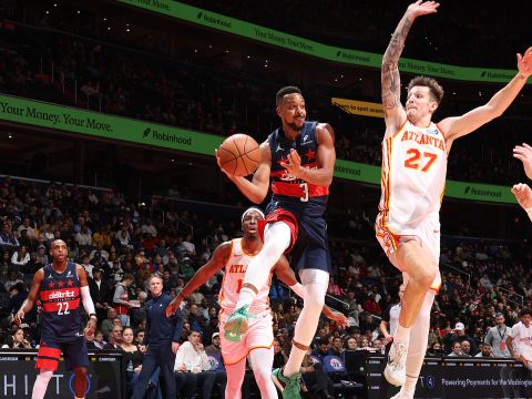 老鹰vs奇才精华回放 CJ46分助队终结14连败取得赛季第二胜