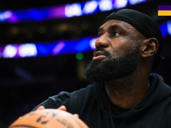 下月就满41岁！勒布朗后三节25+6攻防俱佳 在场+18一扫漏勺骂名