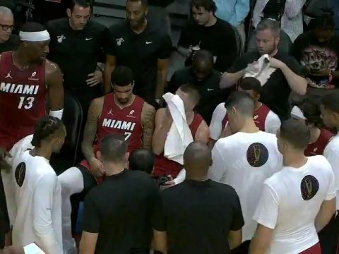 雄鹿vs热火第1节英文原声回放