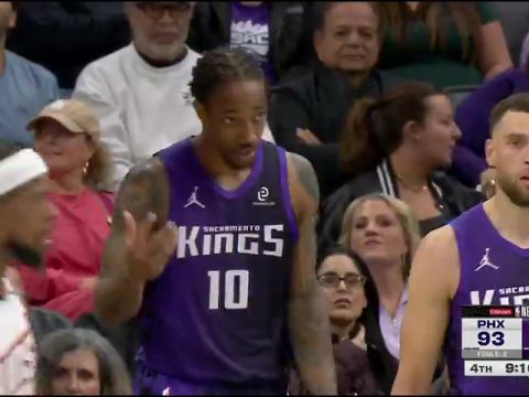 太阳vs国王英文原声全场回放