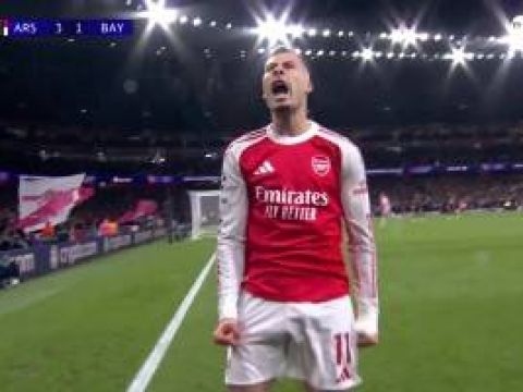 [欧冠全场集锦] 欧冠-诺伊尔超巨失误马丁内利破门 阿森纳3-1力克拜仁