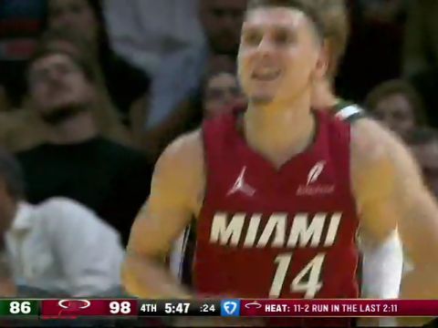 雄鹿vs热火第4节中文解说回放