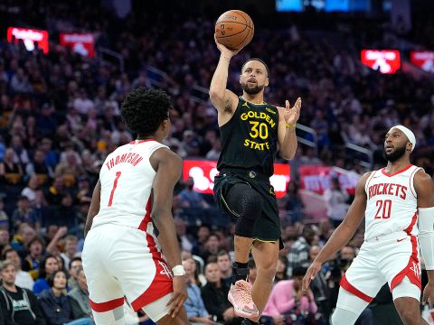 火箭vs勇士精华回放 谢泼德31+9火箭客场逆转勇士