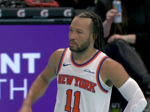 NBA杯小组赛东部C组：尼克斯vs黄蜂第3节中文解说回放