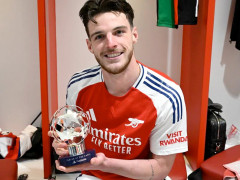 赖斯表现优异成为全场最佳球员