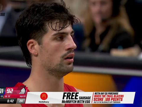 NBA杯小组赛西部C组：马刺vs开拓者第4节中文解说回放