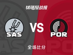 NBA常规赛：马刺以115-102战胜开拓者，福克斯37+6+8