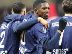 法甲社媒上晒出本周法甲球队欧战三场面对英超球队胜利的海报