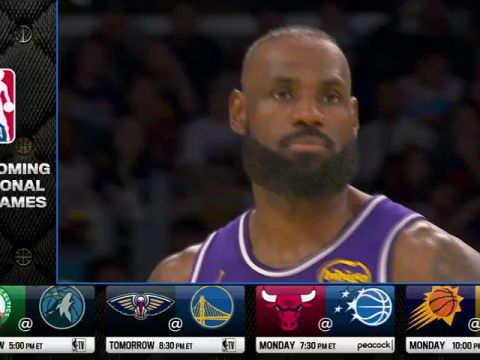 独行侠vs湖人第4节中文解说回放