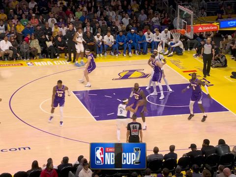 内姆哈德vs湖人集锦 生涯首次首发砍下17分2篮板4助攻