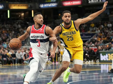 奇才86-119步行者 西亚卡姆24+11率领步行者摆脱连败局面