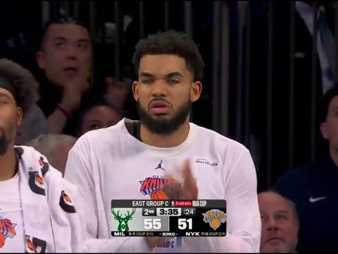 雄鹿vs尼克斯第2节英文原声回放