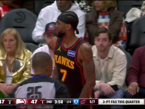 骑士vs老鹰英文原声全场回放