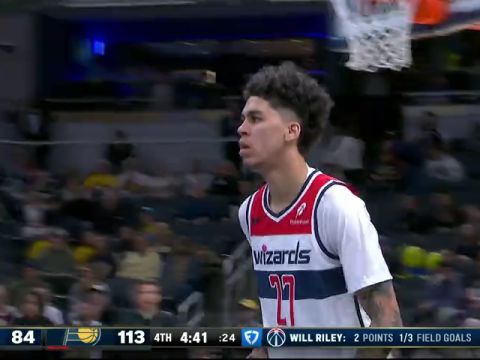 奇才vs步行者第4节中文解说回放