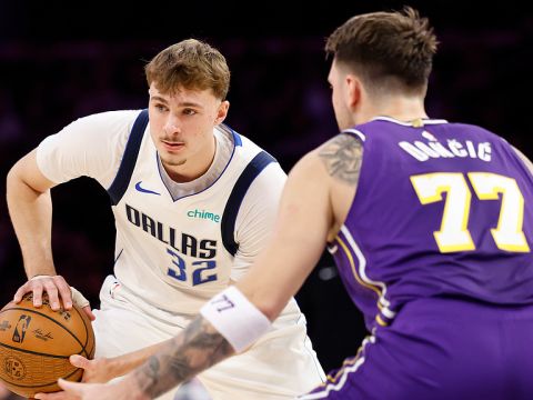 弗拉格vs湖人集锦 13分7篮板11助攻3抢断助攻创赛季新高