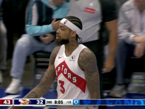 猛龙vs黄蜂英文原声全场回放