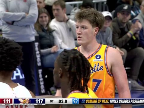 猛龙vs黄蜂加时赛英文原声回放