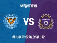 【韩K联降级附加第5轮】大邱FCvs安养FC直播在线观看(2025年11月30日)