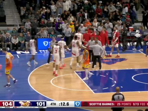 猛龙vs黄蜂第4节英文原声回放