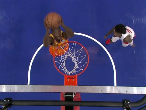 克努佩尔vs猛龙集锦 拿到20+6关键扳平三分拖进加时