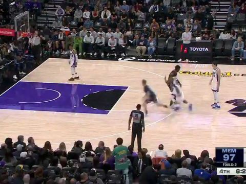 灰熊vs国王英文原声全场回放