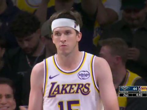 NBA常规赛：鹈鹕vs湖人英文原声全场回放