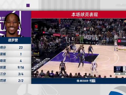 灰熊vs国王第4节中文解说回放