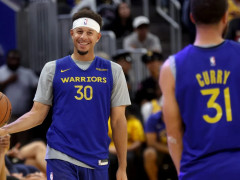 勇士主帅：预计赛斯·库里将在明日对阵雷霆的比赛中完成加盟后的首秀